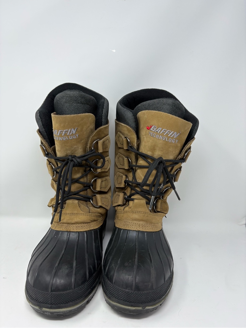 Baffin Technology Insulated Winter Snow Boots Brown Black Men’s Size 10 - Picture 3 of 6